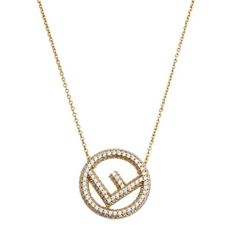 fendi bag necklace|is fendi jewelry real gold.